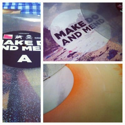 Make Do And Mend - Make Do And Mend 2xLP - Clear/Silver/Glitter - /100 - Holy Roar