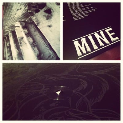 MINE - MINE - Black w/B-Side Etch - /300 - Holy Roar
