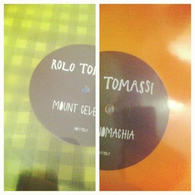 Rolo Tomassi - Mount Celestia/Titanomachia - Orange - /100