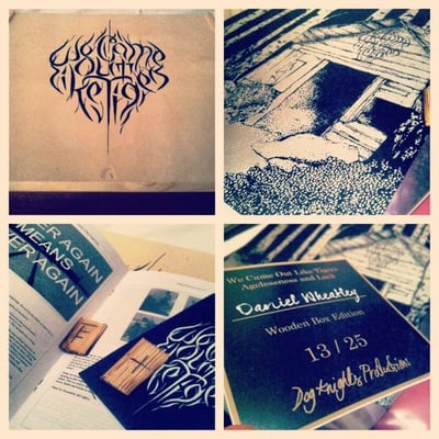 We Came Out Like Tigers - Agelessness And Lack - Wooden Box - /25 - Dog Knights Productions
