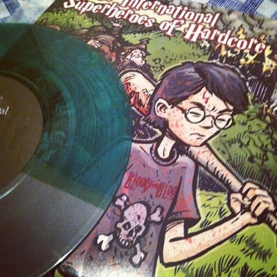 International Superheroes Of Hardcore - HPxHC - Green/Silver - /600 - Bridge 9