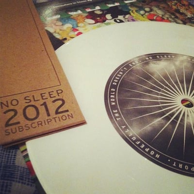 Mixtapes - Somewhere In Trinsic - White (2012 Subscription) - /200 - No Sleep