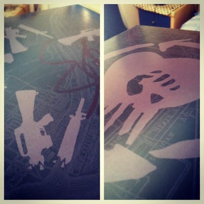 Anti-Flag/Rise Against - Clear - /500 (Signed by Pat (A-F))