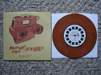 Broadway Calls/Mixtapes - Vision Quest (Iron Red Opaque) /500