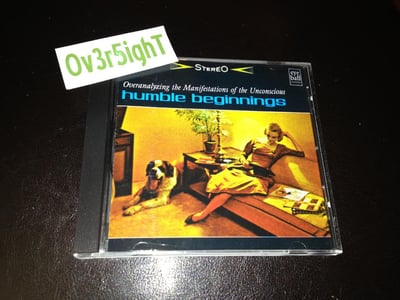 Humble Beginnings - Overanalyzing The Manifstations Of The Unconscious (1998) Eyeball Records