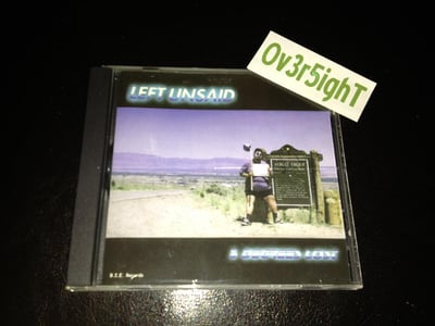 Left Unsaid - 3 Degrees Lost (2000) B.I.E. Records
