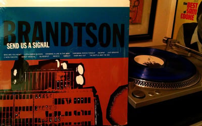 Brandtson - "Send Us A Signal" (Clear Blue)