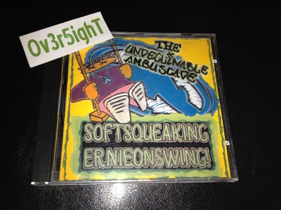The Undeclinable Ambuscade - Softsqueaking Ernieonswing! (1994) / Blue CD