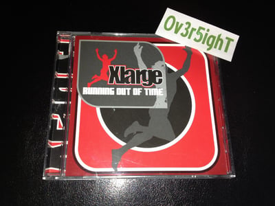 X-Large - Running Out Of Time (2001) Moebius Records / Silver CD