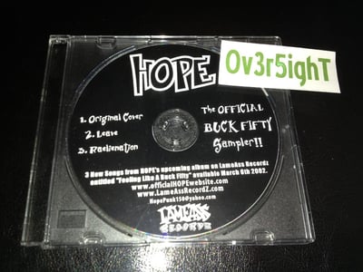 Hope - The Official Buck Fifty Sampler!! (2001) Lameass Recordz