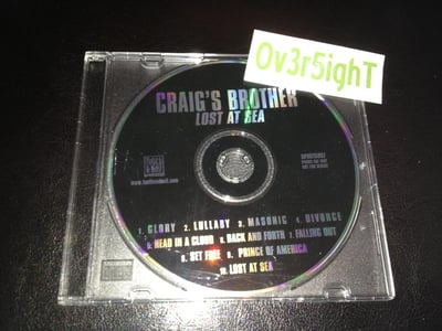 Craig's Brother - Lost At Sea (2001) Tooth & Nail Records / Promo CD