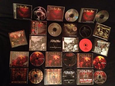 CD - All Out War - Assassins In The House Of God - Crystal - 2007 - 11 - Victory Records