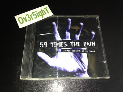 59 Times The Pain - Twenty Percent Of My Hand (1997) Burning Heart Records