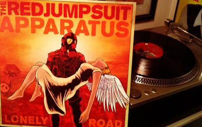 The Red Jumpsuit Apparatus - "Lonely Road" (Black Vinyl)