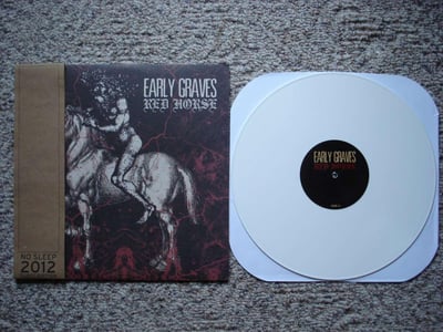 Early Graves - Red Horse (White) 2012 No Sleep Subscription /200