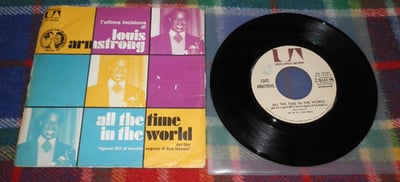 Louis Armstrong - All the Time in the World (black)