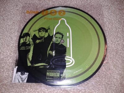 blink-182 - First Date | Picture Disc (UK exclusive) | 2001 | MCS 40264/155 880-7