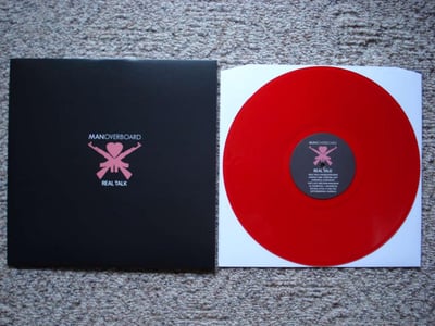 Man Overboard - Real Talk (Clear Red) UK Pressing /300