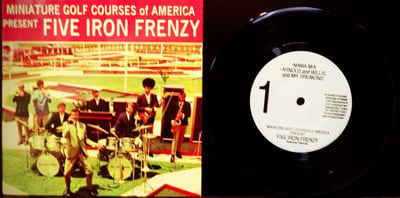 Five Iron Frenzy - "Miniature Golf Courses" Black Vinyl (1st Press)*