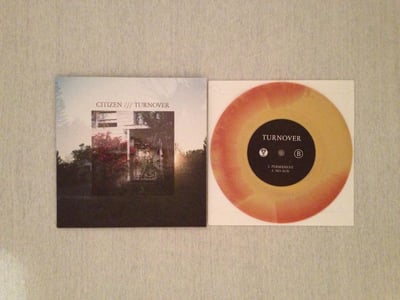 Citizen / Turnover - Split (2nd Press, Oxblood & Mustard /300)
