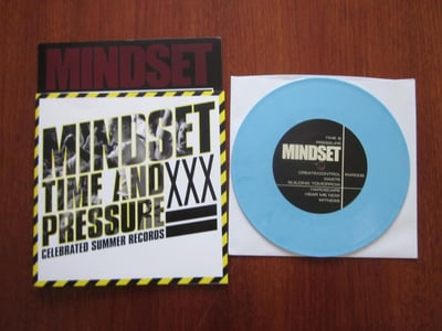 Mindset - Time & Pressure - React! - Light Blue w/ Alt. cover /50 (2nd press)
