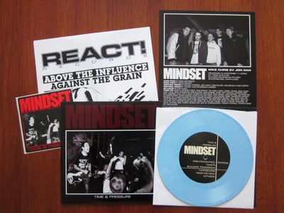 Mindset - Time & Pressure - React! - Light Blue /200 (2nd Press)