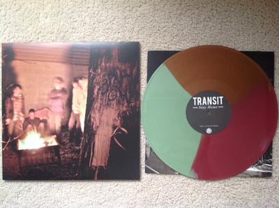 Transit - Stay Home (3rd Press, Olive Green/Oxblood/Bronze Tri Color /200) Run For Cover Records