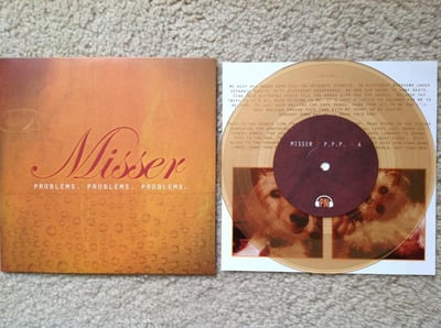 Misser - Problems Problems Problems (1st Press, Transparent Beer /500) Rise Records