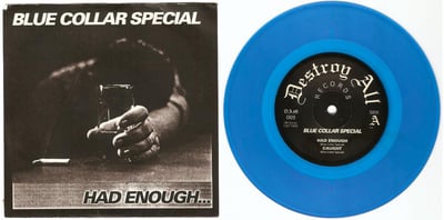 Blue Collar Special - Had Enough 54/500 Clear Blue