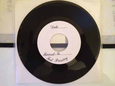7" - All Out War - Hymns Of The Apocalypse - S.U.R. Records - Black - Limited Edition Test Press #/03