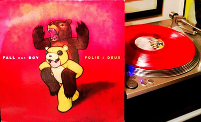 Fall Out Boy - "Folie A Deux" (2 LP Red and Yellow Vinyl)