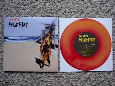 NOFX - 126 Inches Of NOFX: Singles Collection (Special Edition) - Surfer (Red/Orange Swirl) /1207