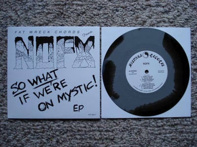 NOFX - 126 Inches Of NOFX: Singles Collection (Special Edition) - So What If We're On Mystic (Grey/Black Swirl) /1207