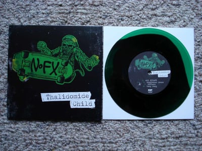 NOFX - 126 Inches Of NOFX: Singles Collection (Special Edition) - Thalidomide Child (Green/Black Swirl) /1207