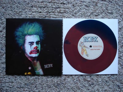 NOFX - 126 Inches Of NOFX: Singles Collection (Special Edition) - Cokie The Clown (Blue/Red Swirl) /1207