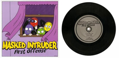Masked Intruder - First Offense /250 Black via hang up records