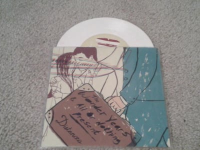 The Wonder Years/All or Nothing - Distances | White w/ Red Splatter | /300 | 2009 | NSR014