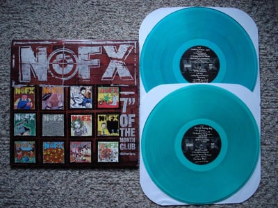 NOFX - 30th Anniversary Box Set - 7" Of The Month Club (Blue/Green) /1000
