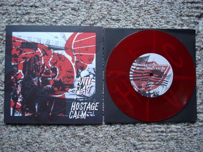 Run For Cover Records 2013 Subscription - Anti-Flag/Hostage Calm - Split (Red) /250