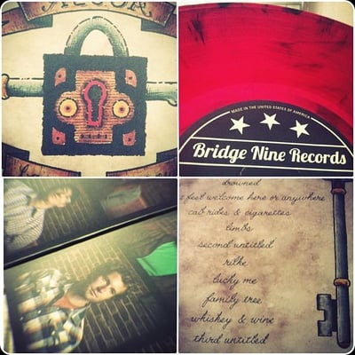 Alcoa - Bone &amp; Marrow - Clear Red w/Black Smoke - /200 - Bridge 9