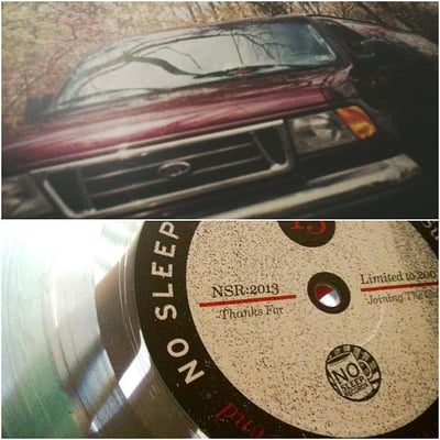 The Wonder Years - Sleeping On Trash - Coke Bottle Clear (2013 Subscription) - 144/200 - No Sleep