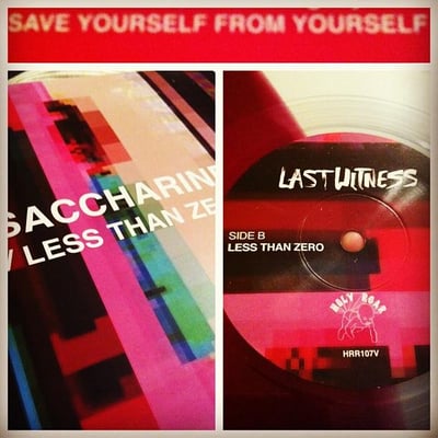 Last Witness - Saccharine/Less Than Zero - Clear/Purple - /100