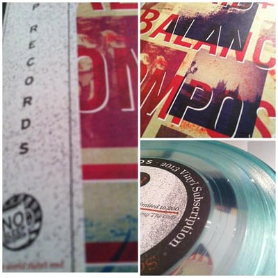 Braid/Balance And Composure - Coke Bottle Clear (2013 Subscription) - 137/200 - No Sleep