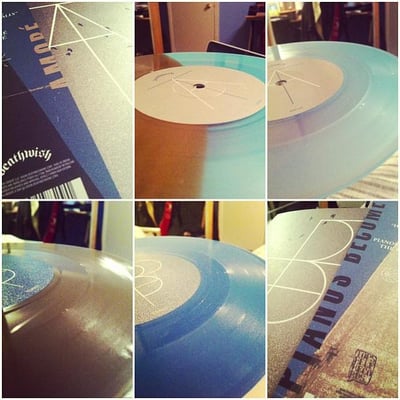Touché Amoré/Pianos Become The Teeth - Aqua Blue - /5129