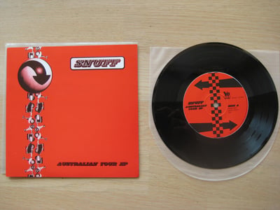 Snuff: Australian Tour EP (V8 Records 1999 / black)