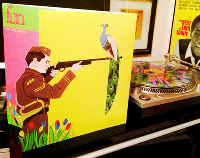 Fun - "Aim + Ignite" (Splatter Pink, Blue, Yellow, Green Vinyl) *