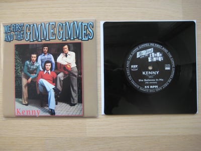 Me First And The Gimme Gimmes: Kenny (Fat Wreck Chords 2008 / black / square-shaped) /1,114