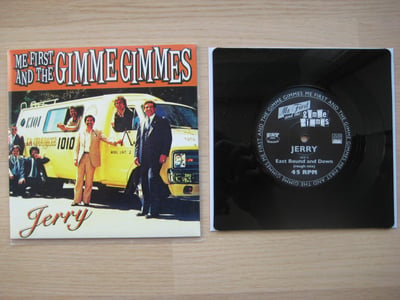 Me First And The Gimme Gimmes: Jerry (Fat Wreck Chords 2008 / black / square-shaped) /1,100