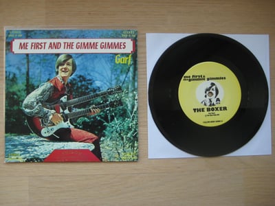 Me First And The Gimme Gimmes: Garf (Lookout! Records 1999 / black / label misprint)