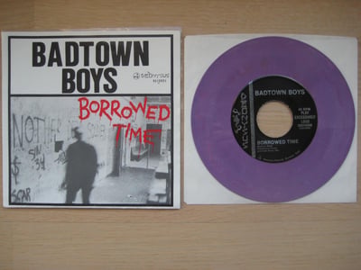 Badtown Boys: Borrowed Time (Dionysus Records 1990 / purple)